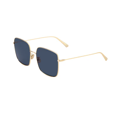 (Women) DIOR Stellaire Metal Square Sunglasses UV Protection Edition STLRSUXR-B0B0