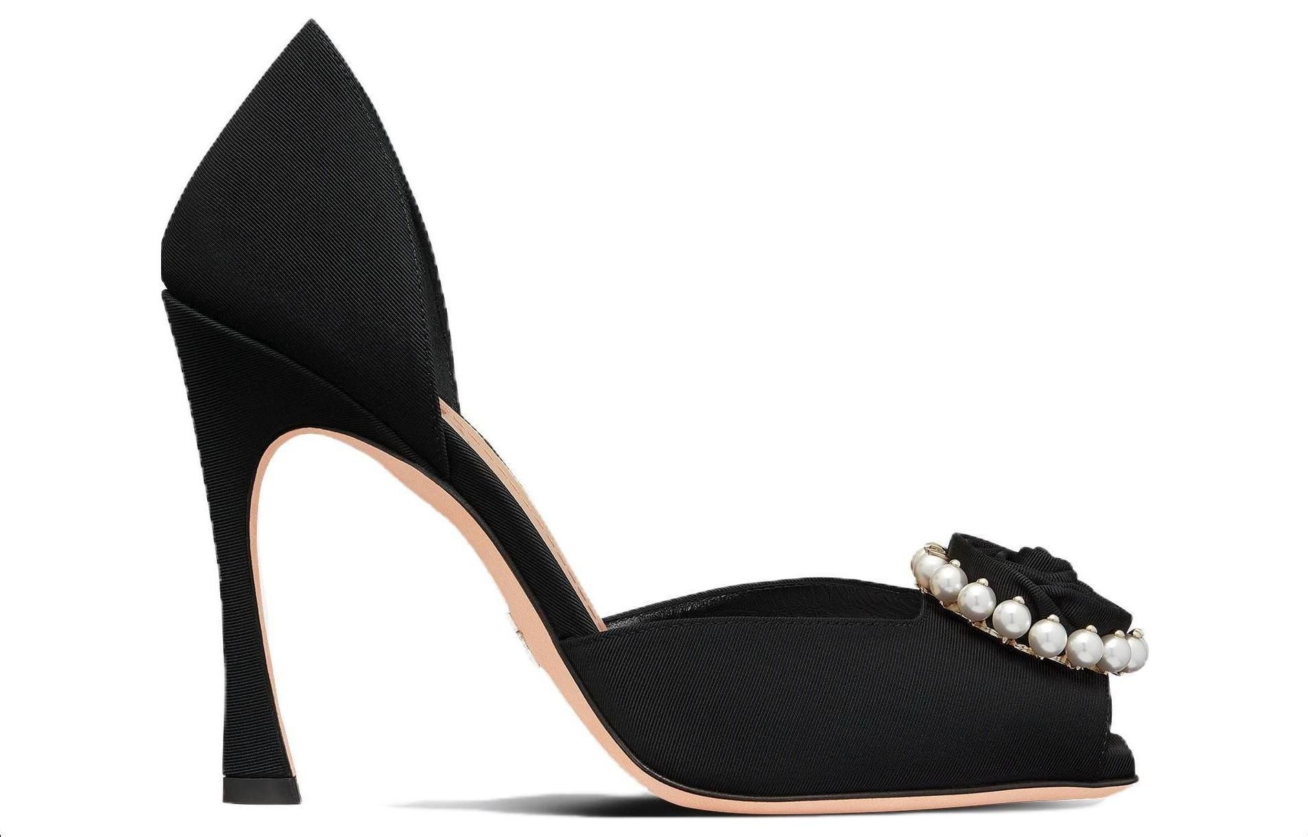 (W) Dior Stiletto 'Rose Leather Black' 圖 2