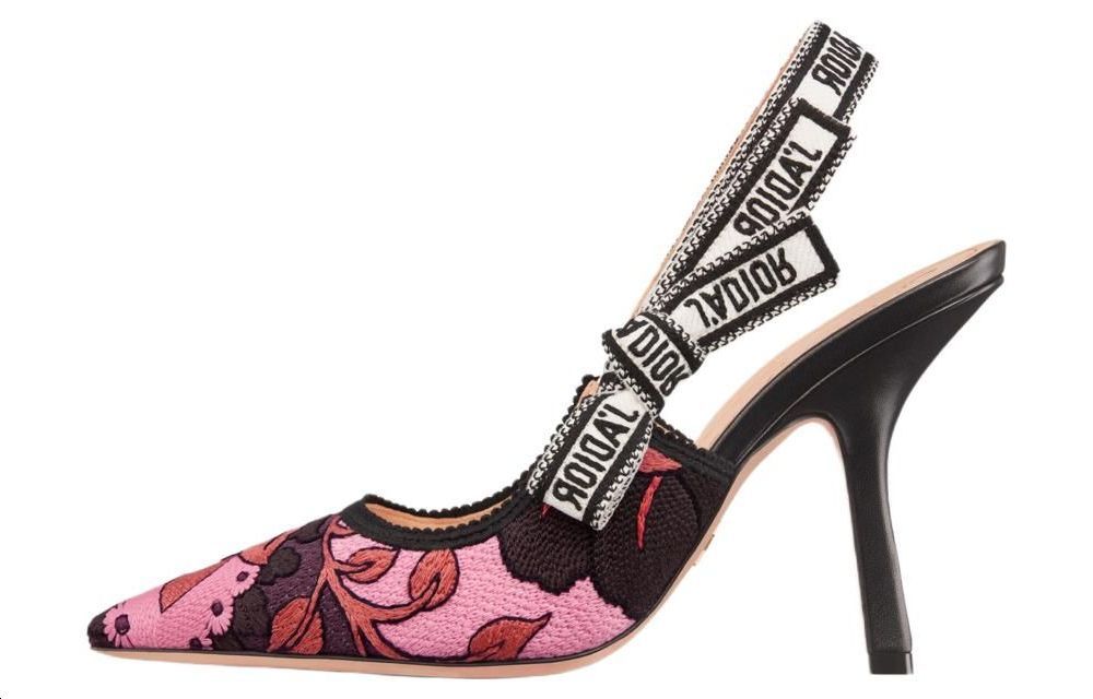 (Women) Dior Stiletto Heels 'Black Pink' KCP867COM_S67P