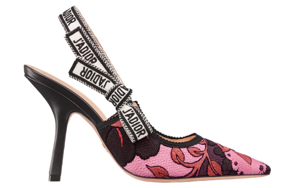 (W) Dior Stiletto Heels 'Black Pink' 圖 2