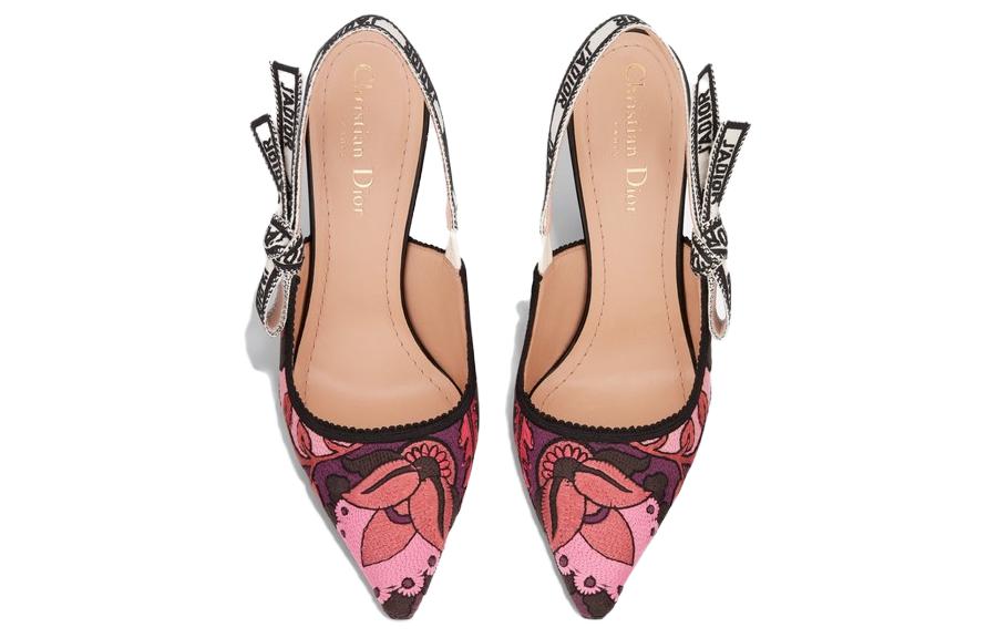 (W) Dior Stiletto Heels 'Black Pink' 圖 3