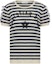 Buy (Women) DIOR Striped Crewneck Short-Sleeve T-Shirt Women’s Blue 314S28AM718-5855