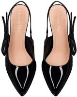 Shop (W) Dior Sweet-D 'Bow Elegance' Hak Tinggi Stiletto 8cm 'Hitam' KDV119VCA_S900