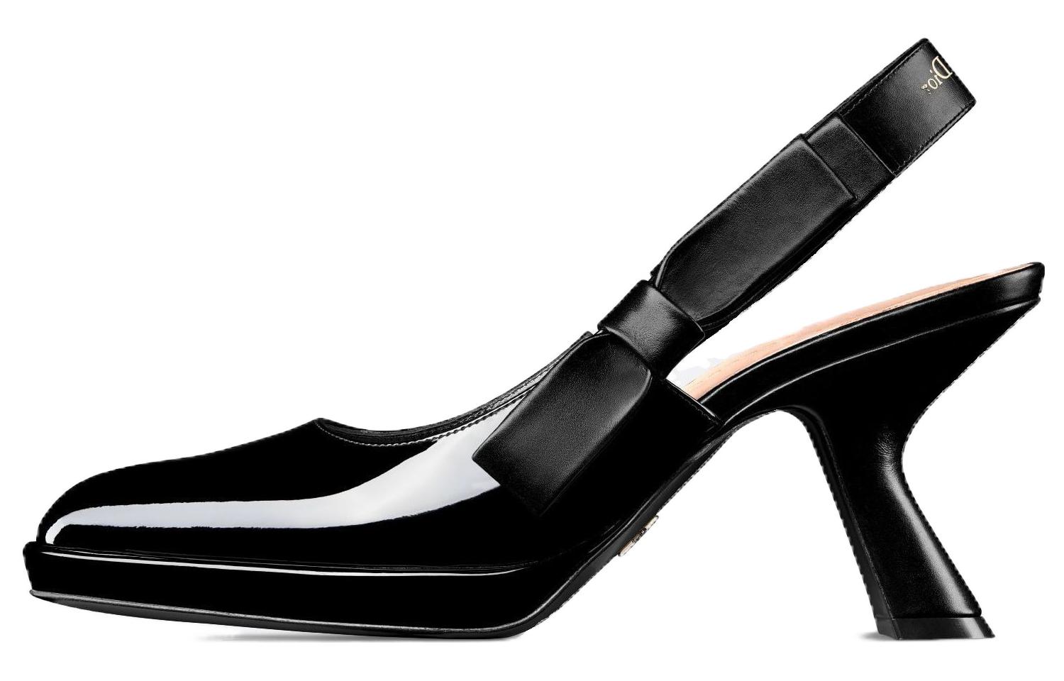 (Women) Dior Sweet-D Escarpin 'Black Calfskin' KCV119VCA_S900