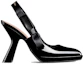 Order (W) Dior Sweet-D Lakleer Puntige Slip-On Chunky Hak 10.5cm ''Zwart'' KCV120VCA_S900