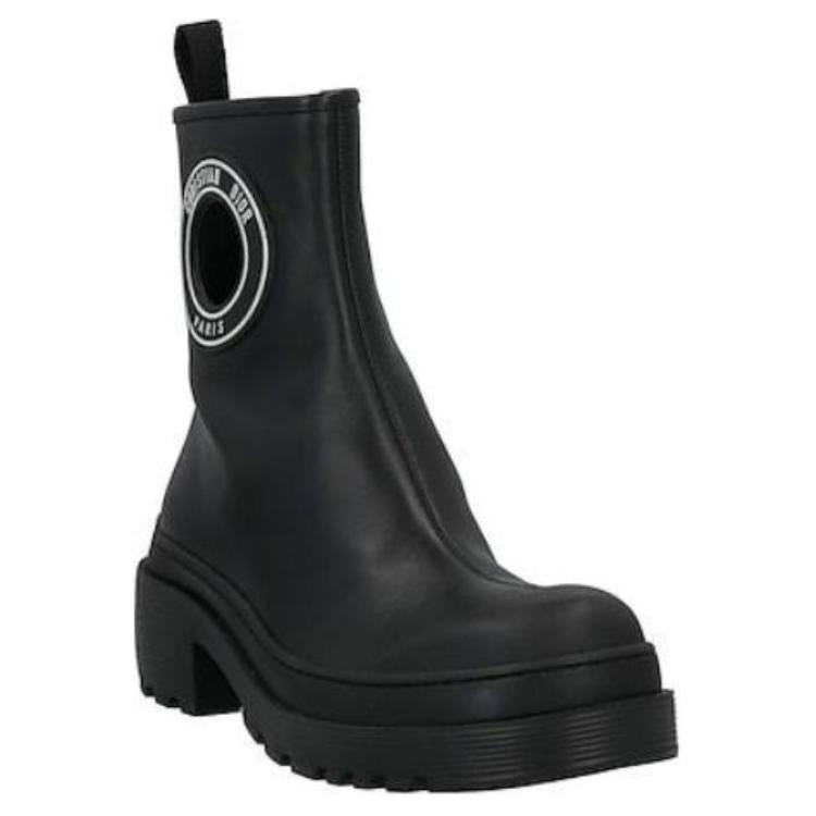 (W) Dior Symbol Leather Ankle Boot 'Black' 圖 3