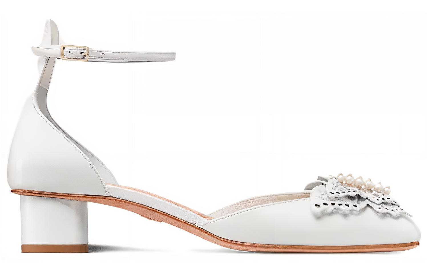(W) Dior Tale Leather 'White CMFT Heel' 圖 2