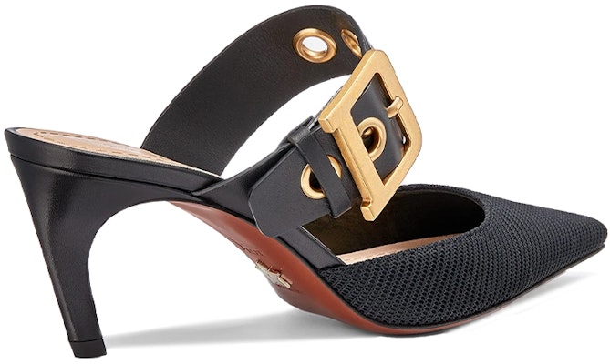 (W) Dior Sandal High Heels Kain Teknikal dan Kulit Anak Sapi 'Hitam' KDP537TFC_S20X Shop (W) Dior Sandal High Heels Kain Teknikal dan Kulit Anak Sapi 'Hitam' KDP537TFC_S20X