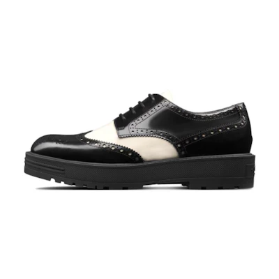 (W) Dior Teddy-D Derby 'Black White'