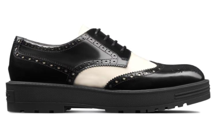 Order (W) 迪奥 Teddy-D 德比鞋 '黑白' KCB854ACA_S11X