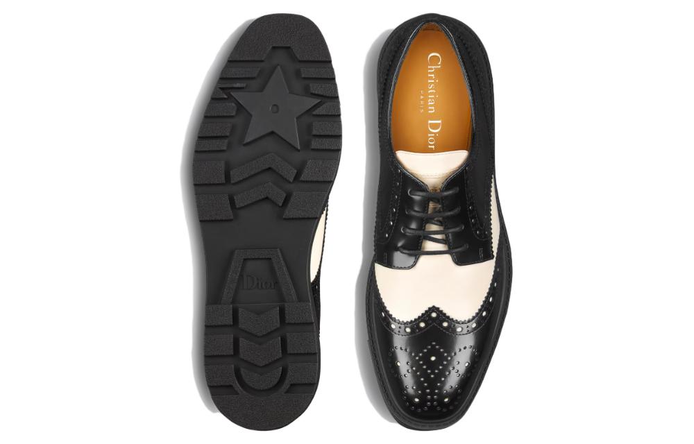 Shop (W) 迪奥 Teddy-D 德比鞋 '黑白' KCB854ACA_S11X