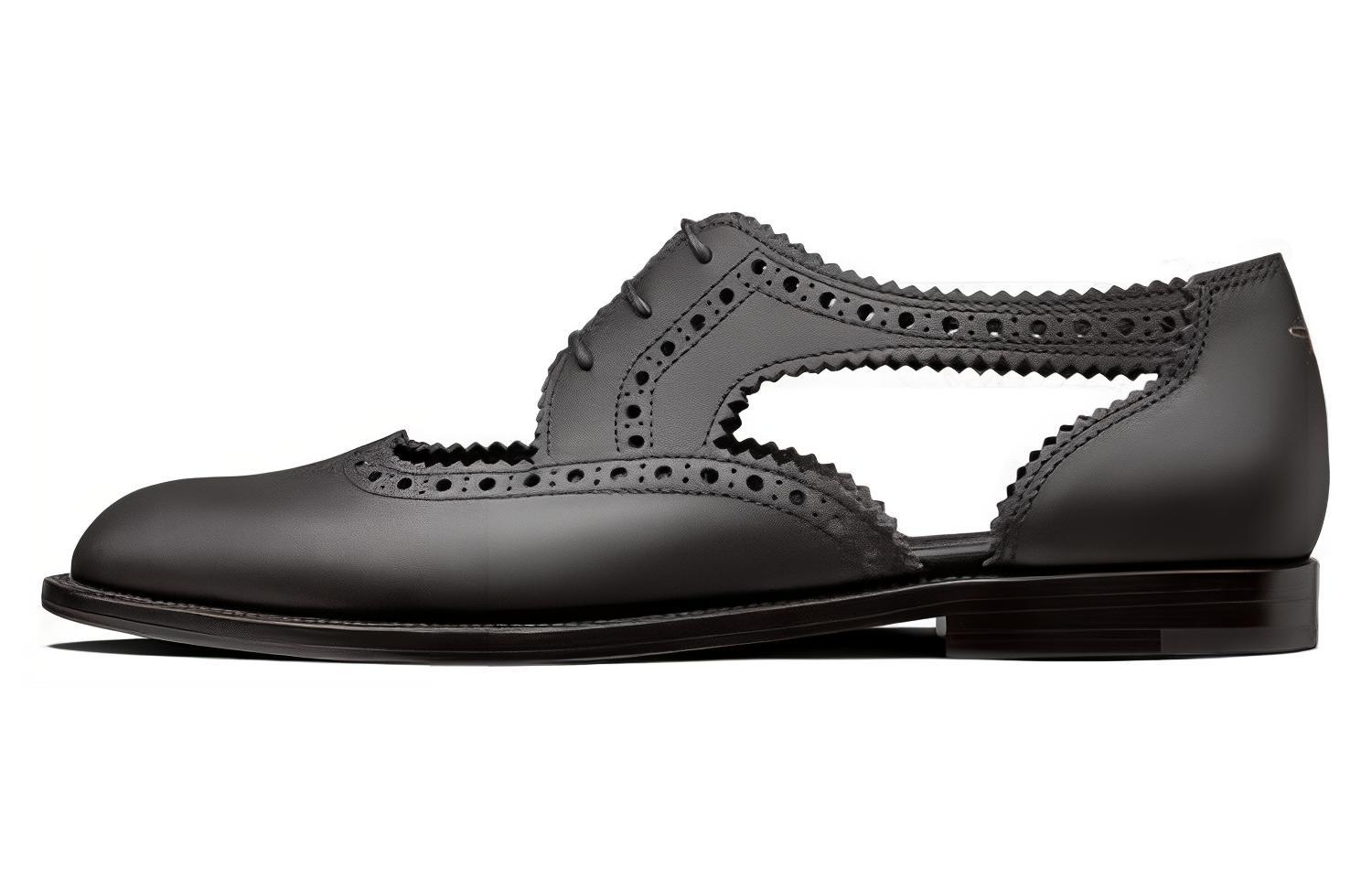 (Women) Dior Teddy-D Leather Ballet Flats 'Black' KDB683VEA_S900