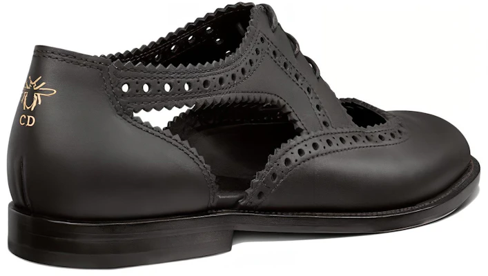 (W) Dior Teddy-D Sepatu Balet Kulit 'Hitam' KDB683VEA_S900 Lookbook (W) Dior Teddy-D Sepatu Balet Kulit 'Hitam' KDB683VEA_S900