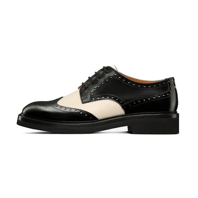 (W) Dior Teddy-D Derby 'Black White'