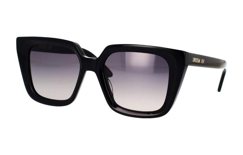 (Women) DIOR Trendy Letter Square Sunglasses for Women. DIORMIDNIGHTS1I10a1