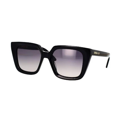 (Women) DIOR Trendy Letter Square Sunglasses for Women. DIORMIDNIGHTS1I10a1