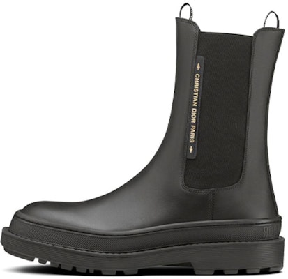 (W) Diorトライアルレザーハイカットチェルシーブーツ (ブラック) KCI712VEA_S900 Buy (W) Diorトライアルレザーハイカットチェルシーブーツ (ブラック) KCI712VEA_S900