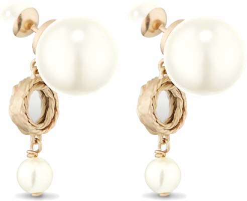 (Women) DIOR Tribales Earrings Gold Tone with Metal Finish E2302WOMPL-D301 Purchase (Women) DIOR Tribales Earrings Gold Tone with Metal Finish E2302WOMPL-D301