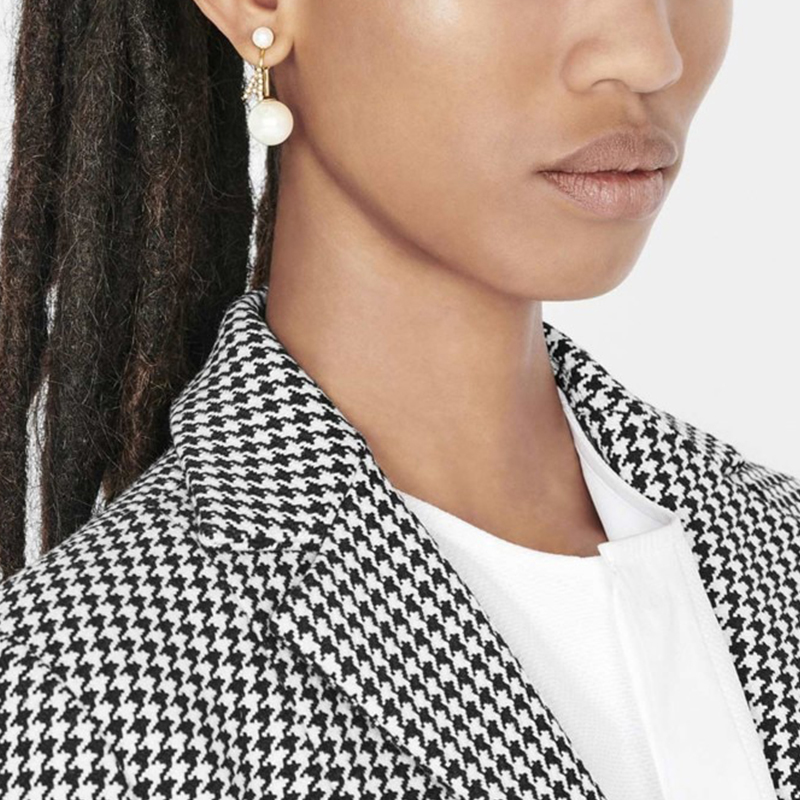 (Women) Dior Tribales Earrings White E1038TRIRS_D301 圖 3