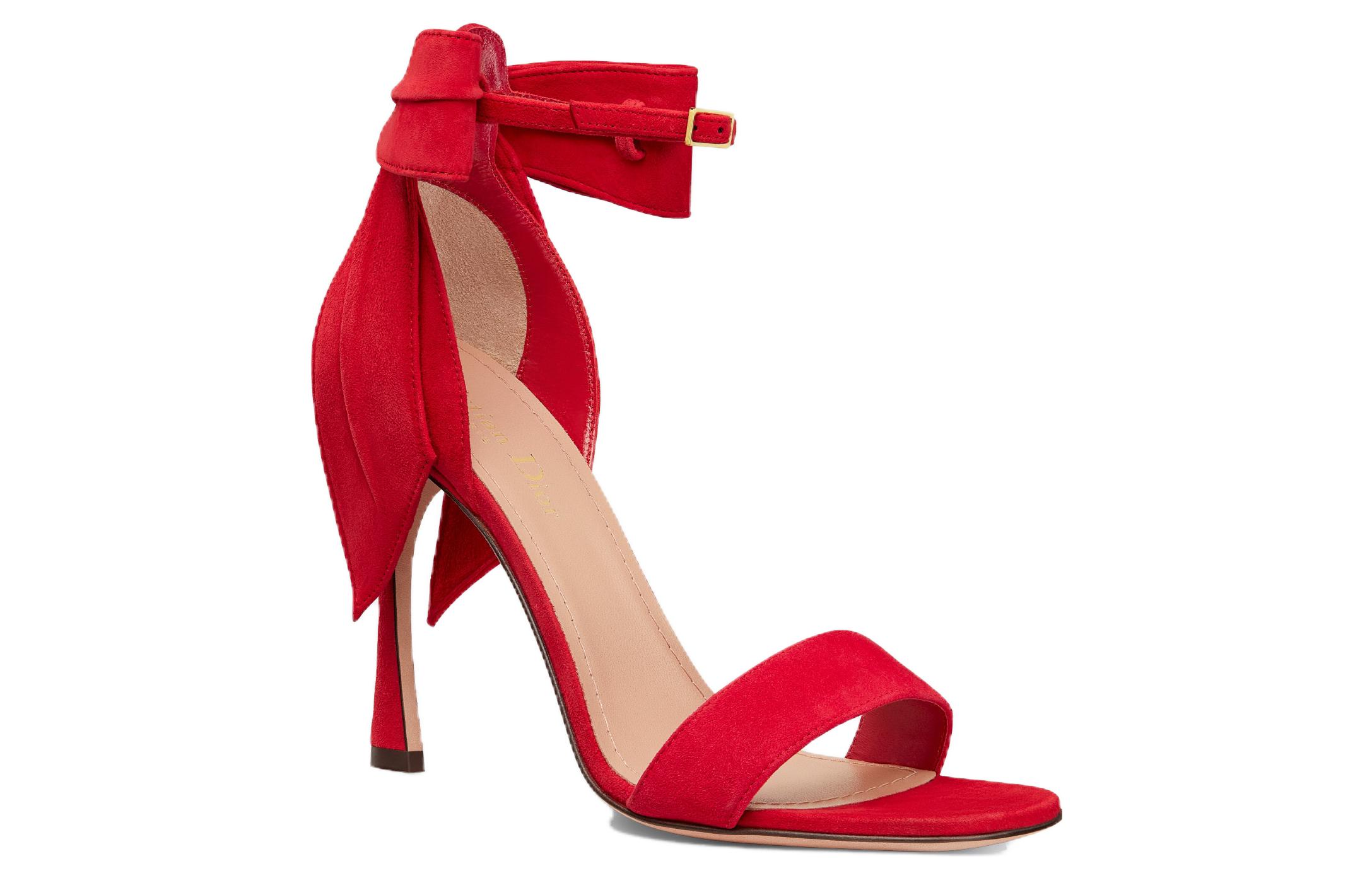 (W) Dior Velour CMFTable Slide Sandal 'Red' 圖 3