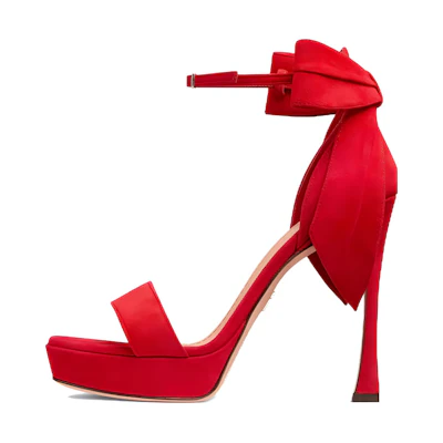(W) Dior Velvet CMFTable Versatile Slide Sandals 'Red'