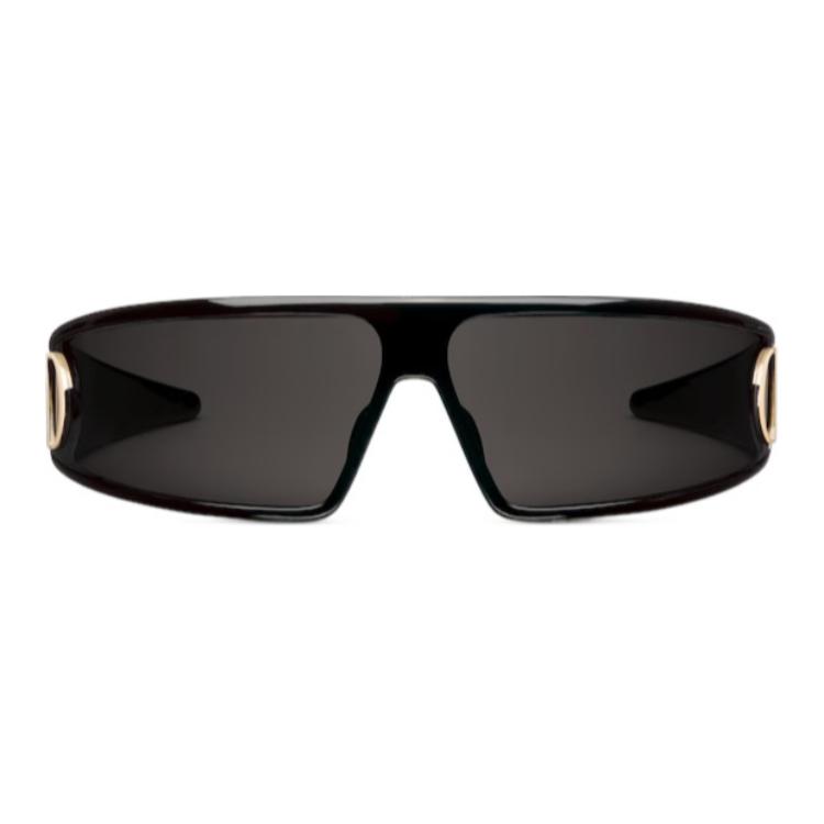 (Women) DIOR VeryDior M1U Irregular Black Sunglasses with Logo and Metal Details VERYM1UXR 圖 3
