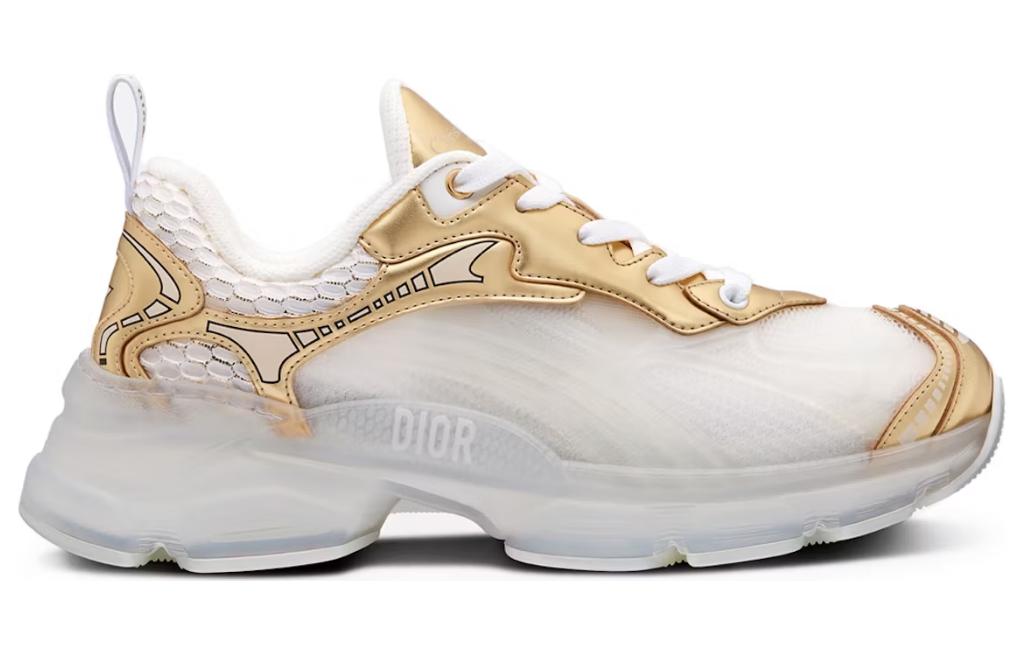 Order DIOR 迪奧 VIBE 耐磨防滑 低幫運動鞋 女款 白金色