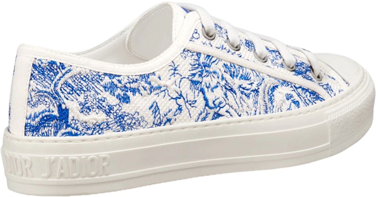 (W) Dior Walk Lona Bordada Low-Top 'Azul Brillante' KCK211TJU_S60W Lookbook (W) Dior Walk Lona Bordada Low-Top 'Azul Brillante' KCK211TJU_S60W