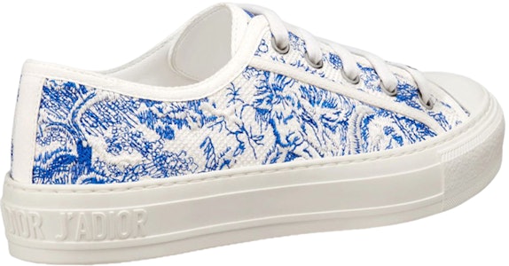 (W) Dior Walk Kanvas Bordir Low-Top 'Bright Blue' KCK211TJU_S60W Shop (W) Dior Walk Kanvas Bordir Low-Top 'Bright Blue' KCK211TJU_S60W