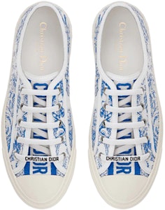 (W) Dior Walk Kanvas Bordir Low-Top 'Bright Blue' KCK211TJU_S60W Purchase (W) Dior Walk Kanvas Bordir Low-Top 'Bright Blue' KCK211TJU_S60W