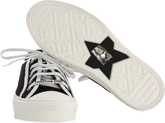 (Women) Dior Walk'N'Dior 'Black Canvas' KCK297EMR-900 Purchase (Women) Dior Walk'N'Dior 'Black Canvas' KCK297EMR-900