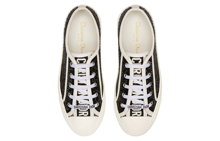 Shop (W) Dior Walk'n'Dior 'Kanvas Kristal Hitam' KCK211SCS_S05X