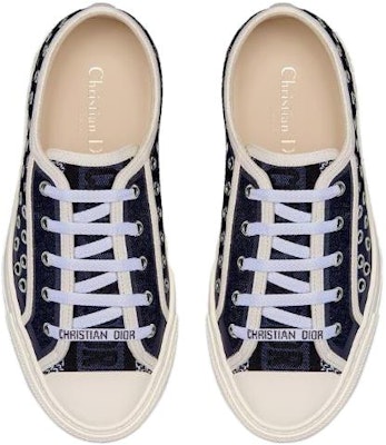 (W) 迪奥 Walk'n'Dior 蓝色款运动鞋 KCK281DST_S86B Lookbook (W) 迪奥 Walk'n'Dior 蓝色款运动鞋 KCK281DST_S86B