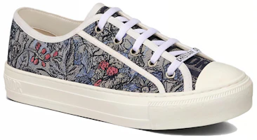 Order DIOR 迪奥 Walk‘n‘Dior 棉布 刺繡 低幫 時尚板鞋 女款 藍色