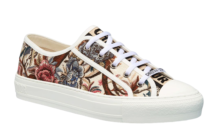 (W) Dior Walk'n'Dior 'Cotton Embroidery Low-Top' Fashion Sneakers 'White' 圖 3