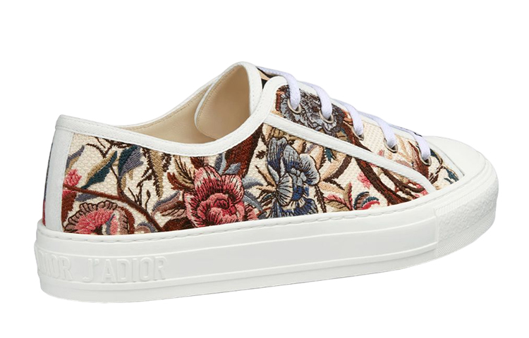 (W) Dior Walk'n'Dior 'Cotton Embroidery Low-Top' Fashion Sneakers 'White' 圖 4