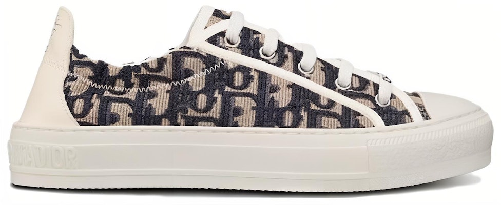 (Women) Dior Walk'n'Dior 'Deep Blue Embroidered Canvas Low-Top' KCK351POB_S56B Lookbook (Women) Dior Walk'n'Dior 'Deep Blue Embroidered Canvas Low-Top' KCK351POB_S56B