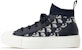 (W) Dior Walk'N'Dior 'Corak Dior Oblique - Biru Gelap' KCK233TOK_S56B