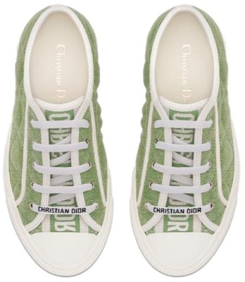 (W) Dior Walk'N'Dior 'Bordir Cannage Pudar Hijau Pucat' KCK281CQR-S59H Purchase (W) Dior Walk'N'Dior 'Bordir Cannage Pudar Hijau Pucat' KCK281CQR-S59H