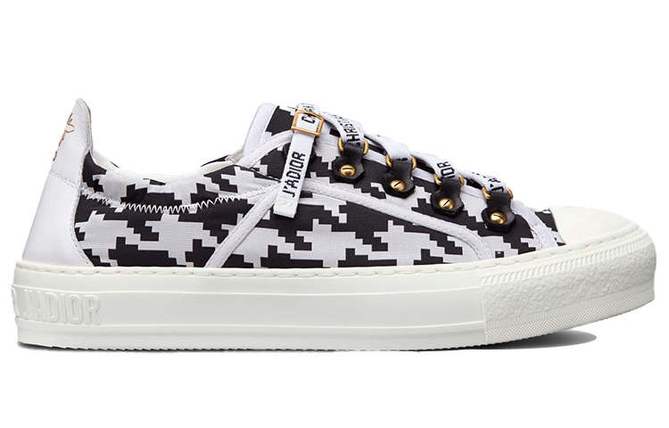 (W) Dior Walk'n'Dior 'Houndstooth Embroidery Black and White' 圖 2