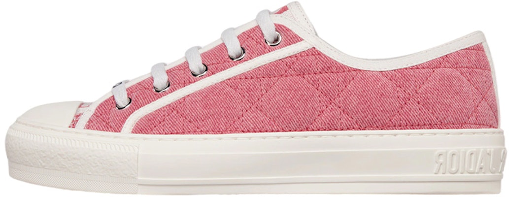 Dior Walk'N'Dior Low Top Faded Cannage Embroidered Denim (Women's) 'Pink' KCK281CQR_S59P Buy Dior Walk'N'Dior Low Top Faded Cannage Embroidered Denim (Women's) 'Pink' KCK281CQR_S59P
