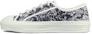 (W) Dior Walk'n'Dior 'Sulam Toile de Jouy' Sneaker Rendah 'Navy' KCK211TJE_S36W