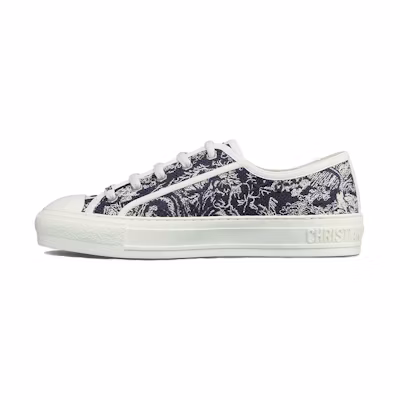 (W) Dior Walk'n'Dior 'Toile de Jouy Embroidery' Low-Top Sneaker 'Navy'