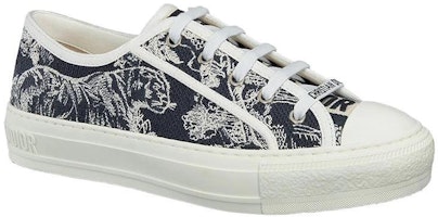 (W) 迪奥 Walk'n'Dior "Jouy 织锦" 低帮运动鞋 '海军蓝' KCK211TJE_S36W Lookbook (W) 迪奥 Walk'n'Dior "Jouy 织锦" 低帮运动鞋 '海军蓝' KCK211TJE_S36W