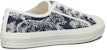 (W) Dior Walk'n'Dior 'Sulam Toile de Jouy' Sneaker Rendah 'Navy' KCK211TJE_S36W