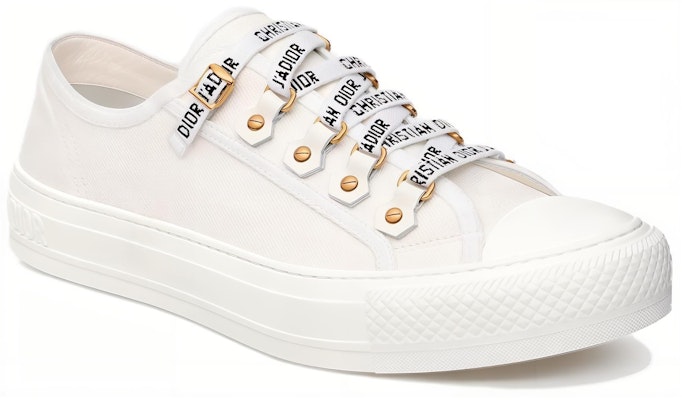 (W) Dior Walk'N'Dior 'Putih' Sepatu Sneakers KCK177CVA_S06W Lookbook (W) Dior Walk'N'Dior 'Putih' Sepatu Sneakers KCK177CVA_S06W