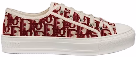 (Women) Dior Walk'n'Dior Embroidered Canvas Low 'Deep Amaranth' KCK211OBE_S16V (Women) Dior Walk'n'Dior Embroidered Canvas Low 'Deep Amaranth' KCK211OBE_S16V