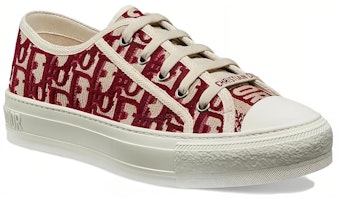 (W) Dior Walk'n'Dior Kanvas Sulaman Rendah 'Deep Amaranth' KCK211OBE_S16V Order (W) Dior Walk'n'Dior Kanvas Sulaman Rendah 'Deep Amaranth' KCK211OBE_S16V