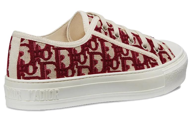 Lookbook (W) Dior Walk'N'Dior Lona Bordada Baja 'Amaranto Profundo' KCK211OBES16V