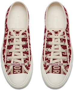 (W) ディオール Walk'N'Dior 刺繍ローカット (ディープアマランス) KCK211OBES16V Shop (W) ディオール Walk'N'Dior 刺繍ローカット (ディープアマランス) KCK211OBES16V